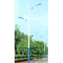 Popular metal square illuminating pole